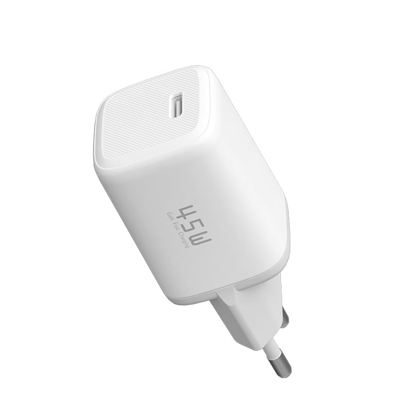 tiny icy crystal series 45w dual port gan fast charger (eu) tiny icy crystal series 45w dual port gan fast charger (eu)