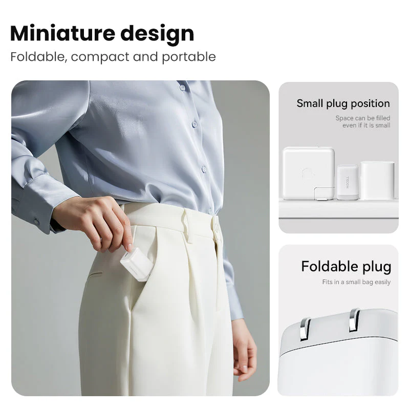 tiny icy crystal series 45w dual port gan fast charger (us) tiny icy crystal series 45w dual port gan fast charger (us)