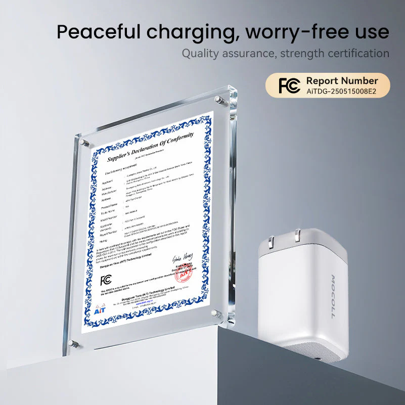 tiny icy crystal series 45w dual port gan fast charger (us) tiny icy crystal series 45w dual port gan fast charger (us)