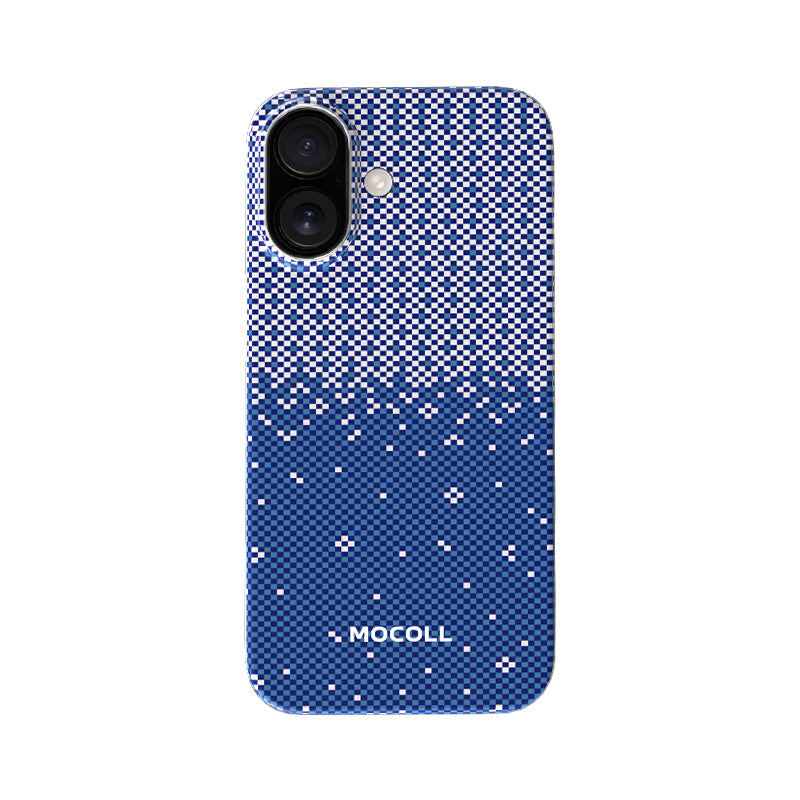 kevlar magnetic circle case ( iphone 17 pro max blue ) (copy)