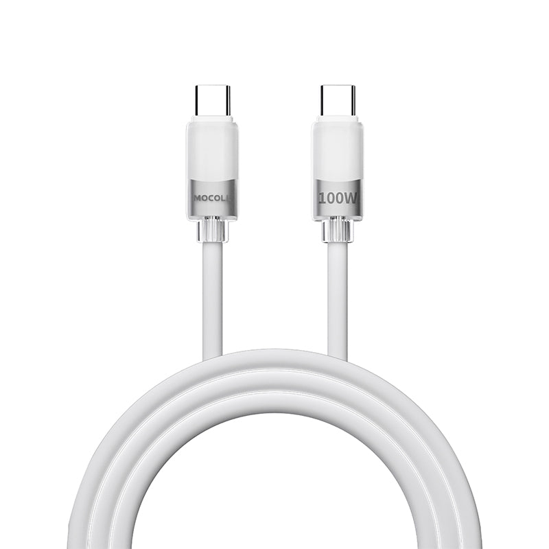 tiny icy crystal usb c cable 100w fast charging